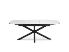 TGC TGC Vincent White Ceramic Extending Dining Table
