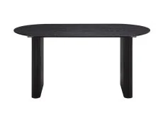 TGC TGC Yuki Black Wood Veneer Japandi Table