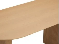 TGC TGC Yuki Natural Wood Veneer Japandi Table