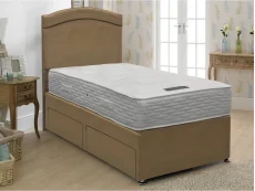 ASC ASC Linden Pocket 1000 2ft6 Small Single Lunar Divan Bed