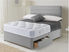 Deluxe Deluxe Buckingham Pocket 1000 6ft Super King Size Zip and Link Divan Bed