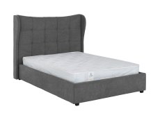 Seconique Seconique Verona 5ft King Size Grey Fabric Ottoman Bed Frame