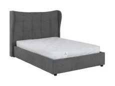 Seconique Seconique Verona 5ft King Size Grey Fabric Ottoman Bed Frame