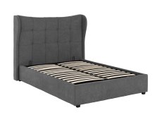 Seconique Seconique Verona 5ft King Size Grey Fabric Ottoman Bed Frame