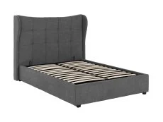 Seconique Seconique Verona 5ft King Size Grey Fabric Ottoman Bed Frame