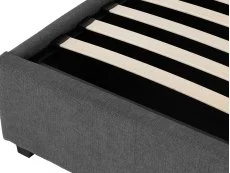 Seconique Seconique Verona 5ft King Size Grey Fabric Ottoman Bed Frame