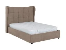 Seconique Seconique Verona Brown Fabric Ottoman Bed Frame