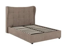 Seconique Seconique Verona Brown Fabric Ottoman Bed Frame