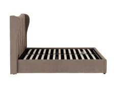 Seconique Seconique Verona Brown Fabric Ottoman Bed Frame