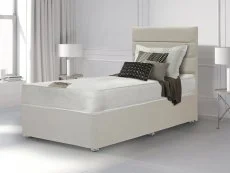 Deluxe Deluxe Super Damask Orthopaedic Extra Long Divan Bed