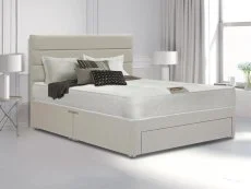 Deluxe Deluxe Super Damask Orthopaedic Extra Long 4ft6 x 6ft9 Double Bed