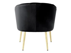 GFW GFW Pettine Black Fabric Accent Chair