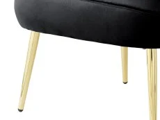 GFW GFW Pettine Black Fabric Accent Chair
