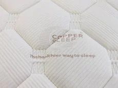 Willow & Eve Clearance - Willow & Eve Copper Memory Pocket 1000 4ft Adjustable Bed Small Double Mattress