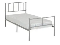 Seconique Seconique Newton Silver Metal Bed Frame