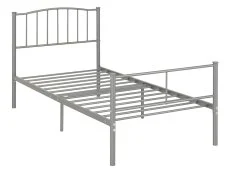 Seconique Seconique Newton Silver Metal Bed Frame