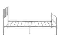 Seconique Seconique Newton Silver Metal Bed Frame
