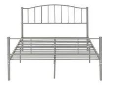 Seconique Seconique Newton Silver Metal Bed Frame