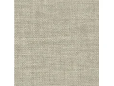 Clearance - Deluxe Universal 3ft6 Large Single Low Divan Base, Reinforced Base, Linoso Silver Fabric, 6 Inch Base With 8 Inch Skittle Wooden Legs