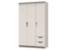 ASC ASC Corsica 3 Door 2 Small Drawer Triple Wardrobe (Part Assembled)