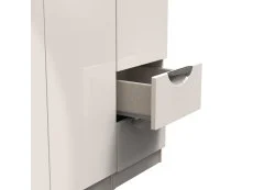 ASC ASC Corsica 3 Door 2 Small Drawer Triple Wardrobe (Part Assembled)