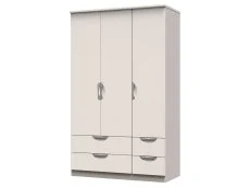 ASC ASC Corsica 3 Door 4 Drawer Triple Wardrobe (Part Assembled)