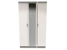 ASC ASC Corsica 3 Door Mirror Wardrobe (Part Assembled)