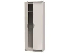 ASC ASC Corsica 2 Door Tall Double Wardrobe (Assembled)