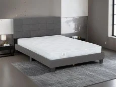Seconique Clearance - Seconique Arran 4ft6 Double Grey Fabric Bed Frame