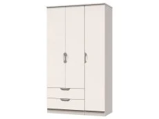 ASC ASC Corsica 3 Door 2 Drawer Tall Triple Wardrobe (Part Assembled)