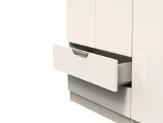 ASC ASC Corsica 3 Door 2 Drawer Tall Triple Wardrobe (Part Assembled)