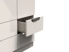 ASC ASC Corsica 3 Door 4 Drawer Tall Triple Wardrobe (Part Assembled)