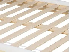 Birlea Birlea Emmi White and Oak Boucle Bed Frame