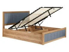 Birlea Birlea Belmont Ottoman Grey and Oak Wooden Bed Frame