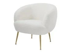 GFW GFW Ada Cream Boucle Fabric Accent Chair