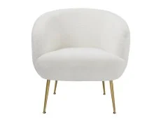 GFW GFW Ada Cream Boucle Fabric Accent Chair