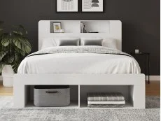 GFW GFW Anya White Ottoman Bed Frame