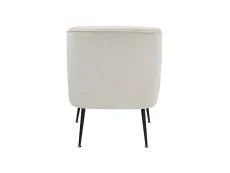 GFW GFW Ava Natural Velvet Fabric Accent Chair