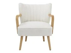 GFW GFW Enzo Cream Boucle Fabric Accent Chair