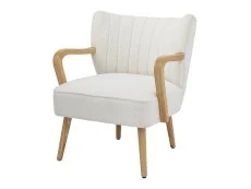 GFW GFW Enzo Cream Boucle Fabric Accent Chair