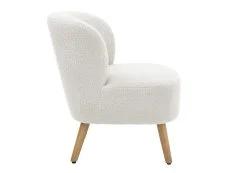 GFW GFW Evie Boucle Cream Fabric Accent Chair