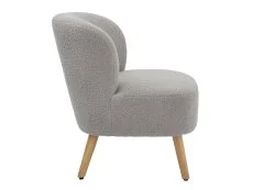 GFW GFW Evie Boucle Grey Fabric Accent Chair