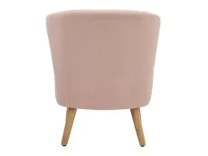 GFW GFW Evie Blush Pink Velvet Fabric Accent Chair