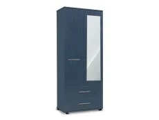 ASC ASC Venice 2 Door 2 Drawer Right Hand Mirrored Double Wardrobe (Assembled)