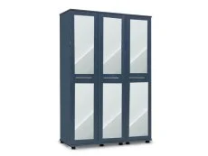 ASC ASC Venice 3 Door Mirrored Triple Wardrobe (Assembled)