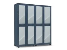 ASC ASC Venice 4 Door Mirrored Wardrobe (Assembled)