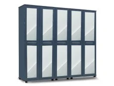 ASC ASC Venice 5 Door Mirrored Wardrobe (Assembled)