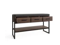 GFW GFW Quinn Walnut Shoe Bench with Storage