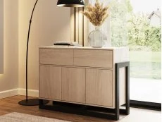 GFW GFW Taite Oak 3 Door 2 Drawer Sideboard