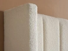 ASC ASC Melody White Boucle Ottoman Bed Frame